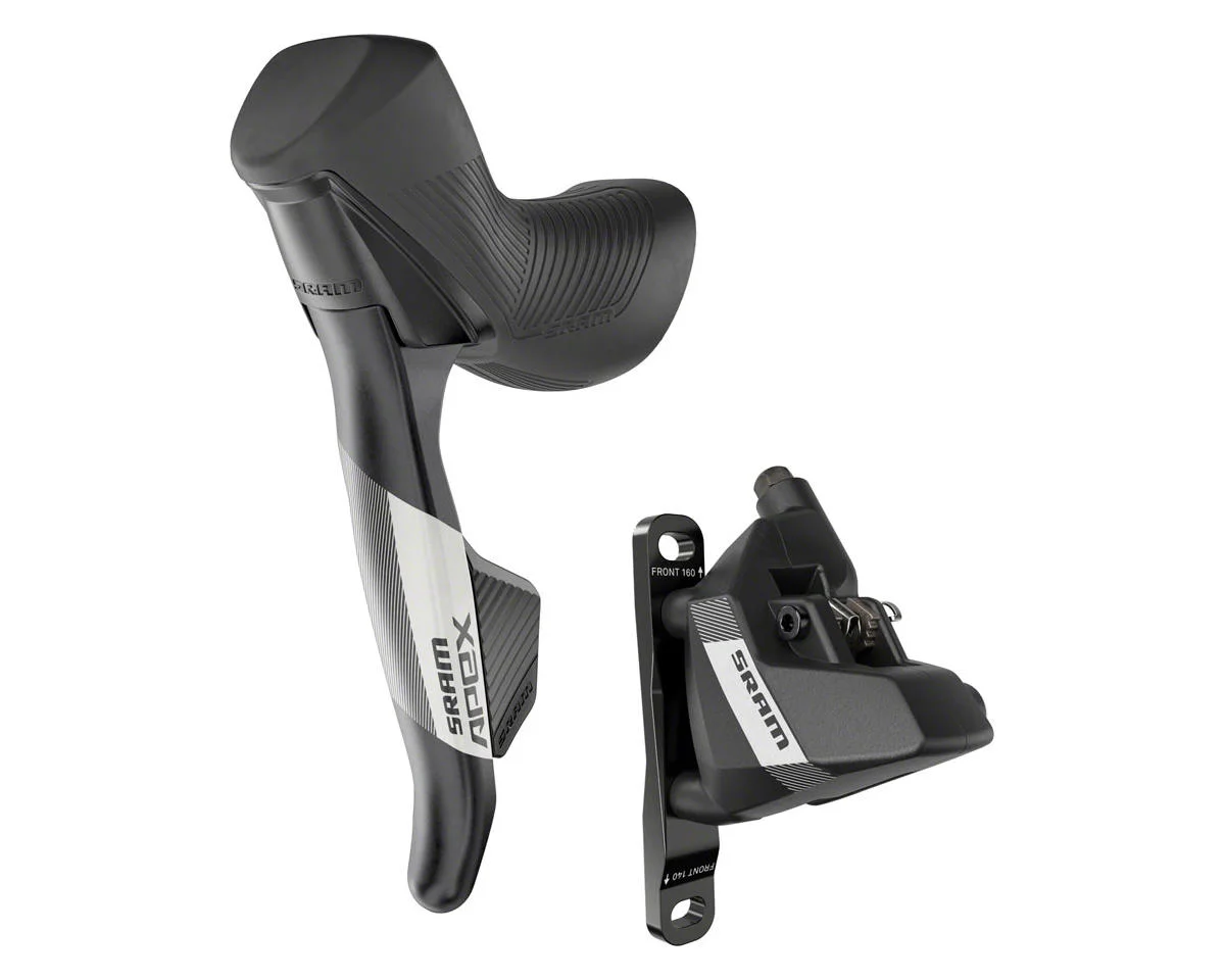 SRAM Apex AXS Hydraulic Disc Brake/Shift Lever Kit (Black) (Flat Mount) (Caliper Included) (Electronic) (Wireless) (L...